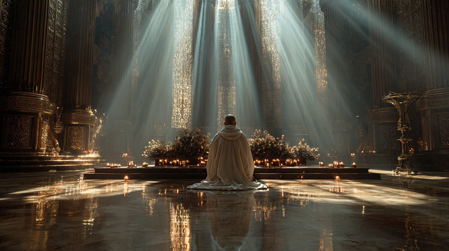 Sacred Temple Meditation - Divine Light and Spiritual Awakening